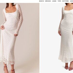 Bardot Adoni Lace Midi Dress - NWT